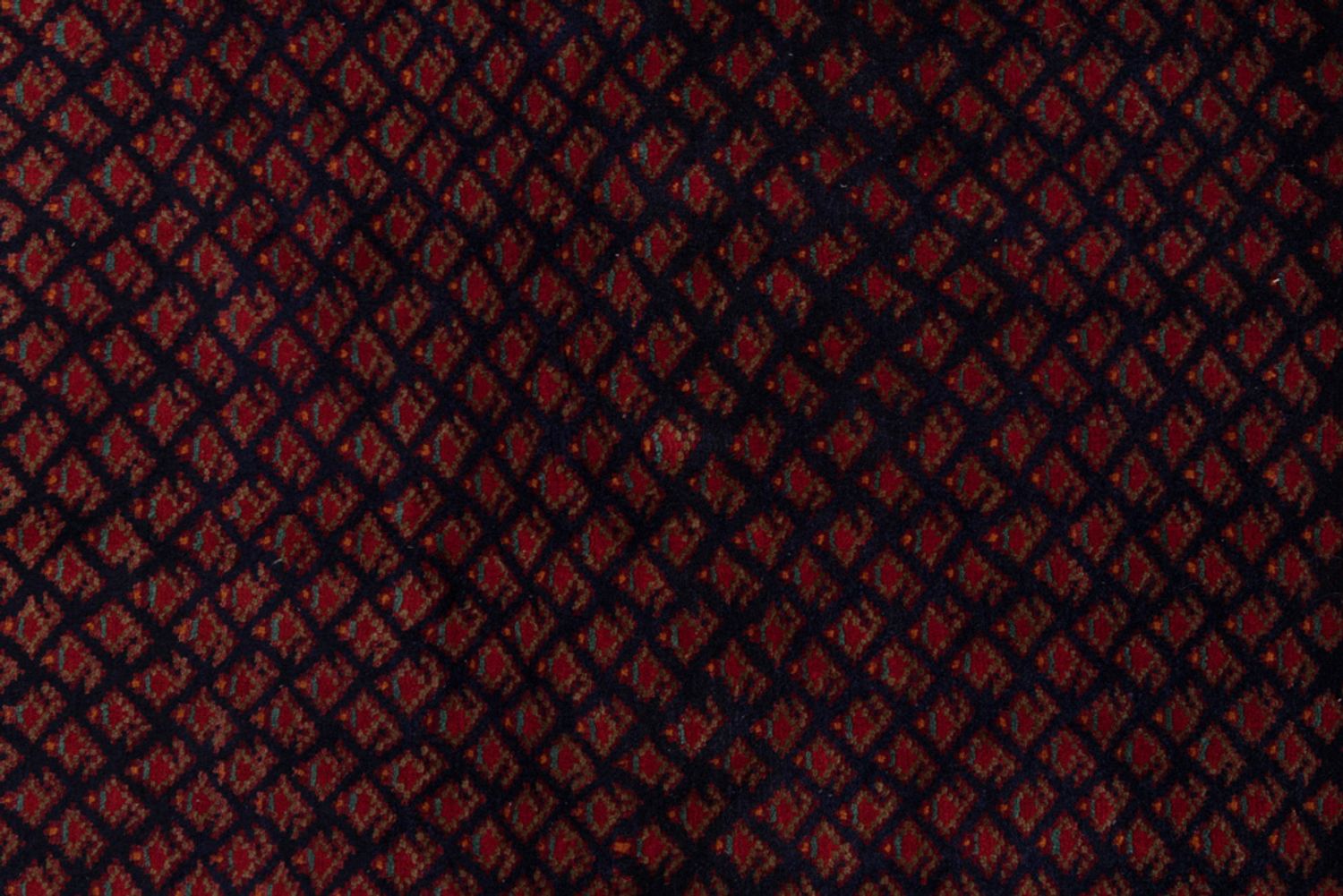 Alfombra persa - Nómada - 215 x 138 cm - rojo oscuro