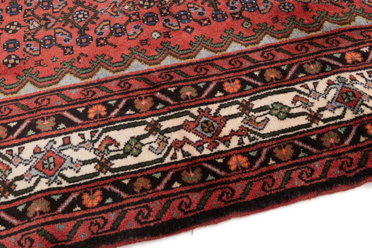 Alfombra persa - Nómada - 190 x 147 cm - óxido