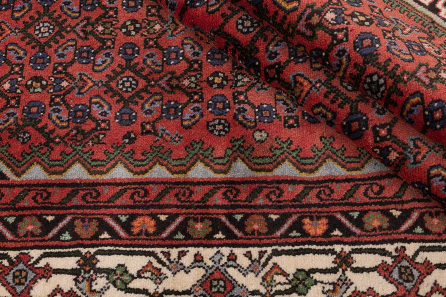 Alfombra persa - Nómada - 190 x 147 cm - óxido