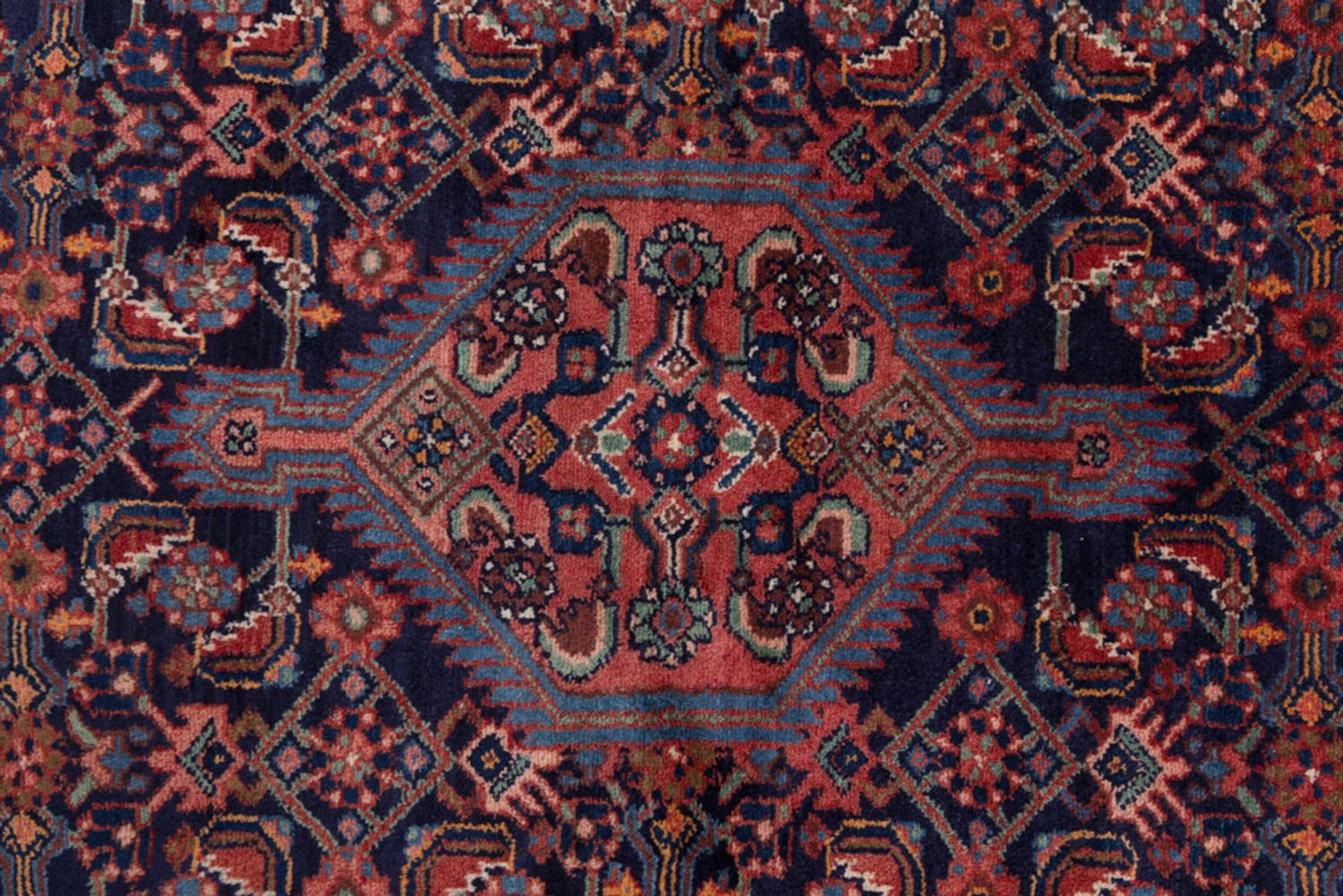 Persisk teppe - Nomadisk - 200 x 138 cm - rust