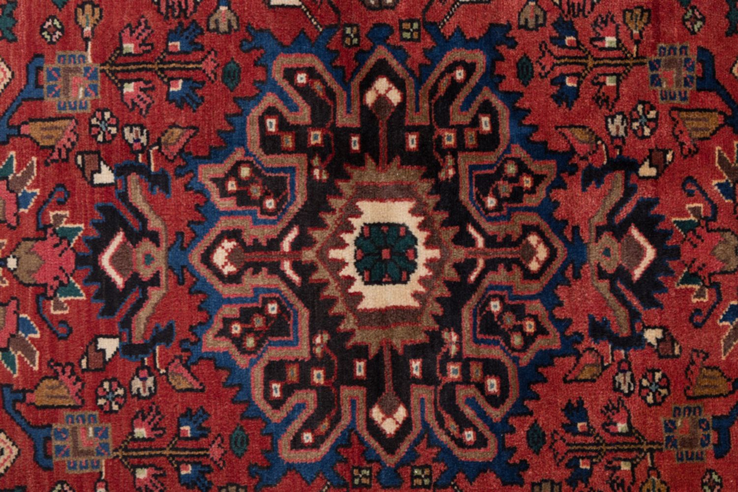 Alfombra persa - Nómada - 180 x 115 cm - rojo