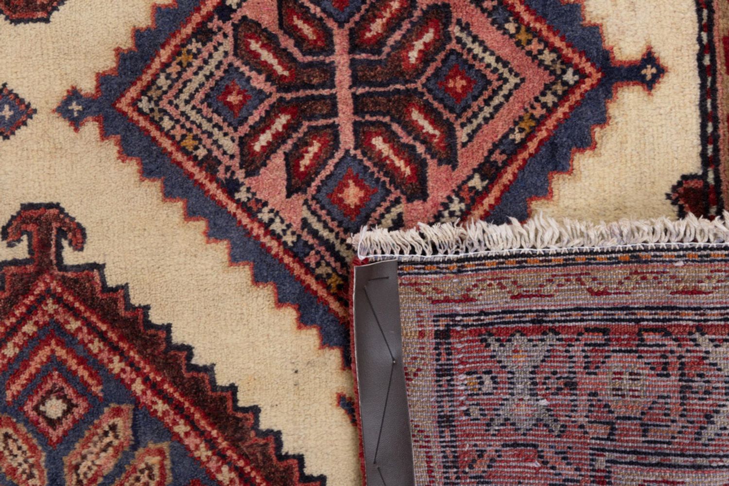 Alfombra de pasillo Alfombra persa - Nómada - 230 x 120 cm - óxido