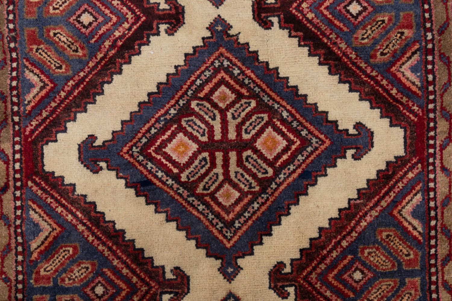 Alfombra de pasillo Alfombra persa - Nómada - 230 x 120 cm - óxido