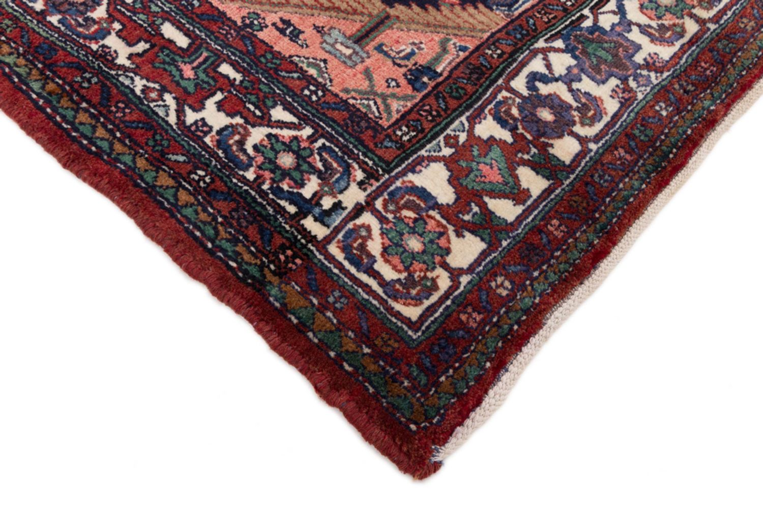 Alfombra persa - Nómada - 230 x 140 cm - azul oscuro