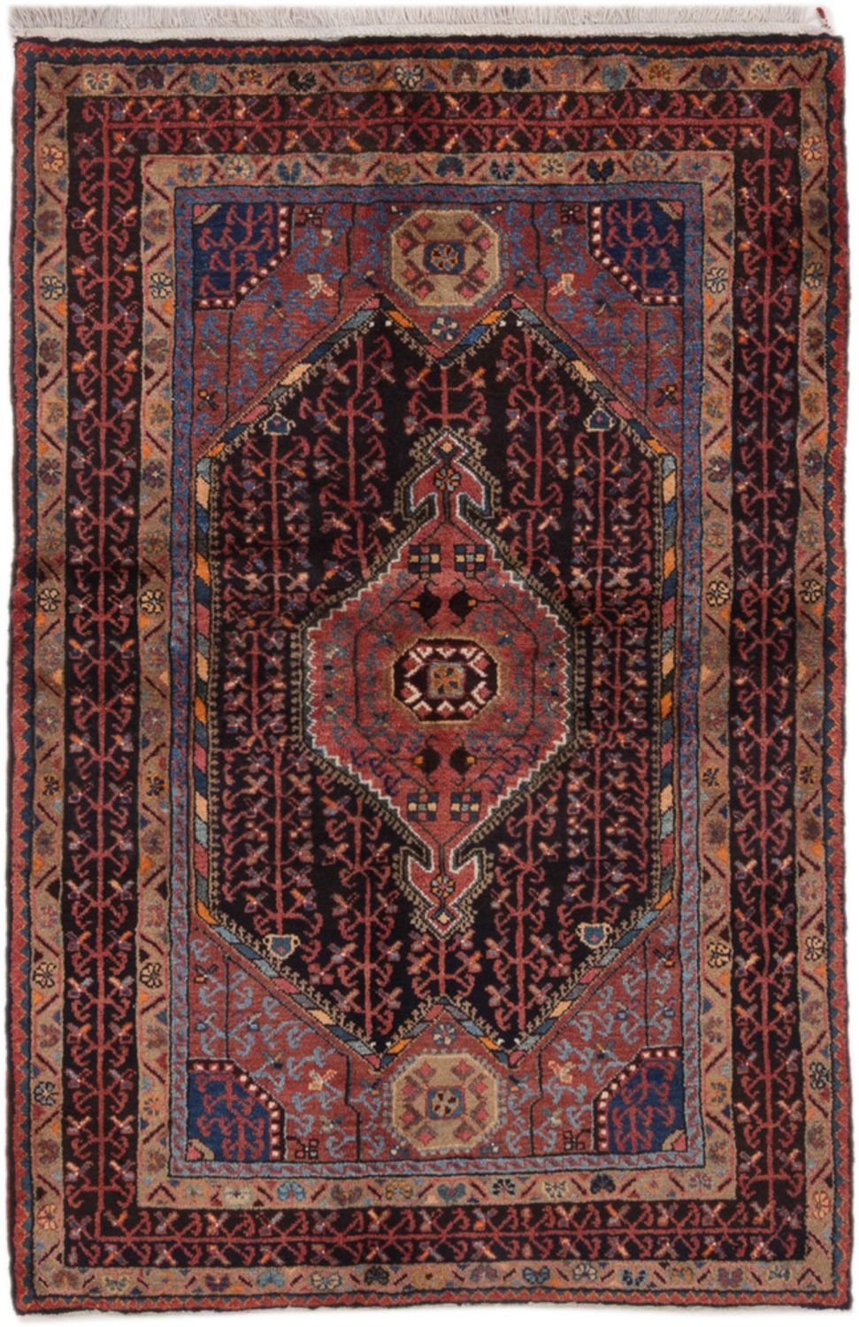 Alfombra persa - Nómada - 180 x 120 cm - óxido