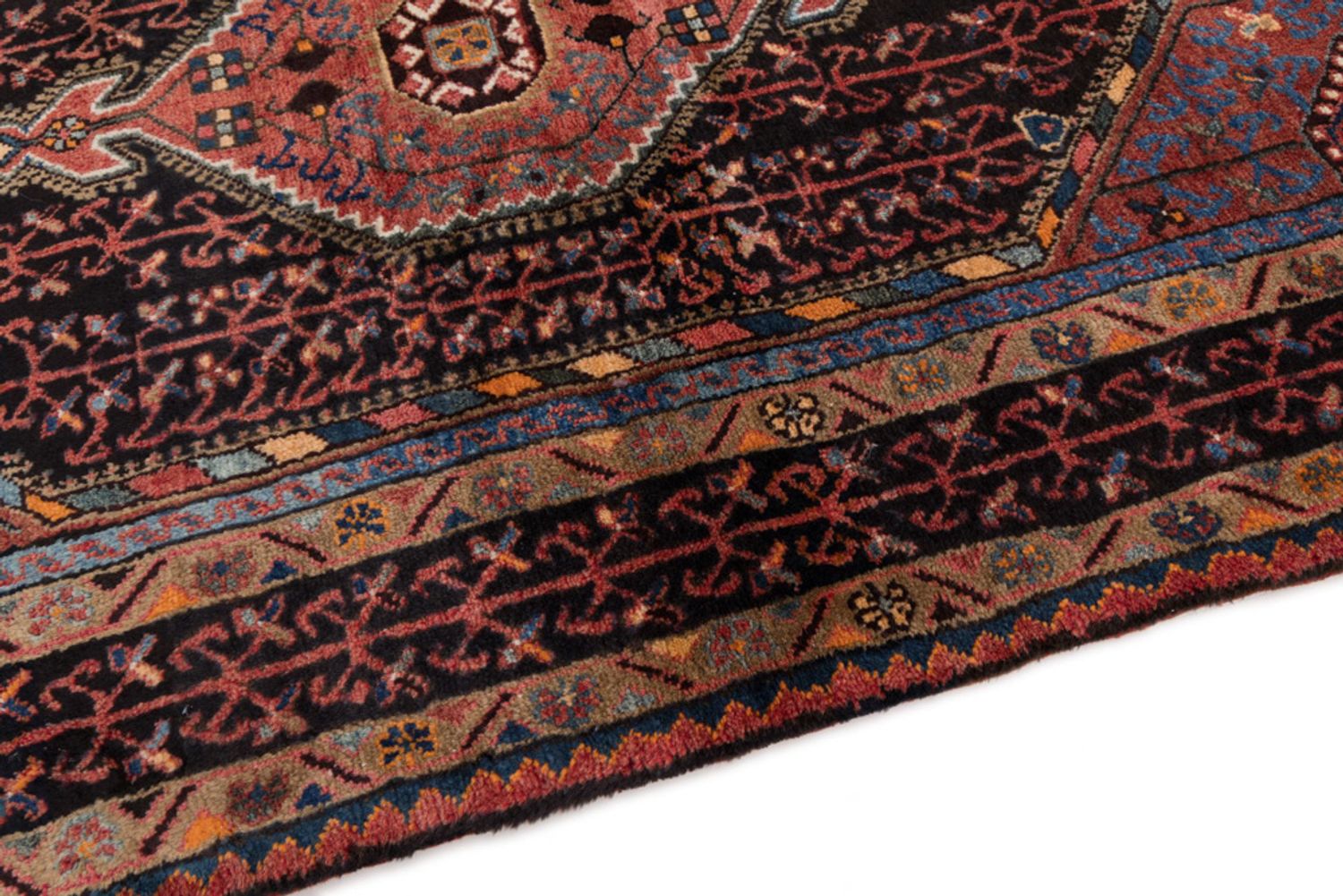 Alfombra persa - Nómada - 180 x 120 cm - óxido