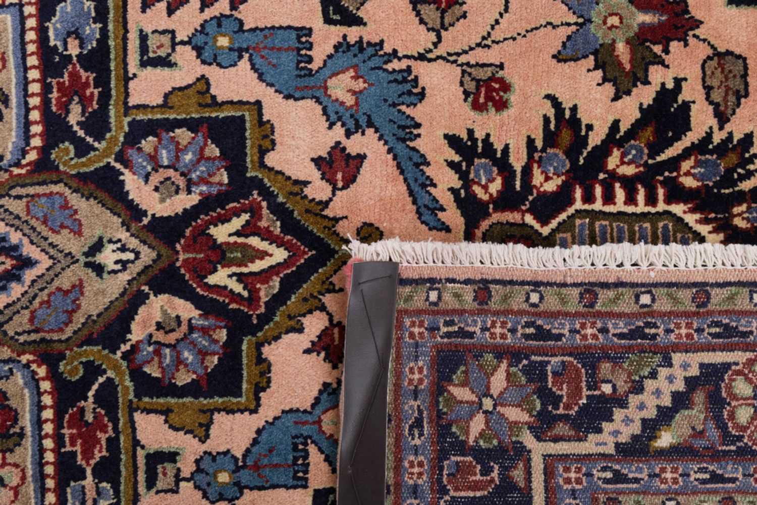 Persisk teppe - Nomadisk - 195 x 135 cm - lys rød