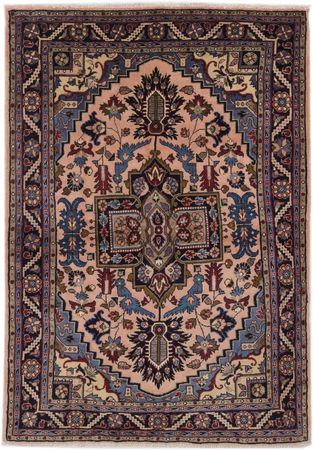 Persisk teppe - Nomadisk - 195 x 135 cm - lys rød