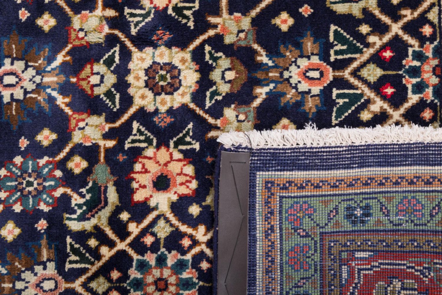 Perský koberec - Nomádský - 255 x 136 cm - tmavě modrá