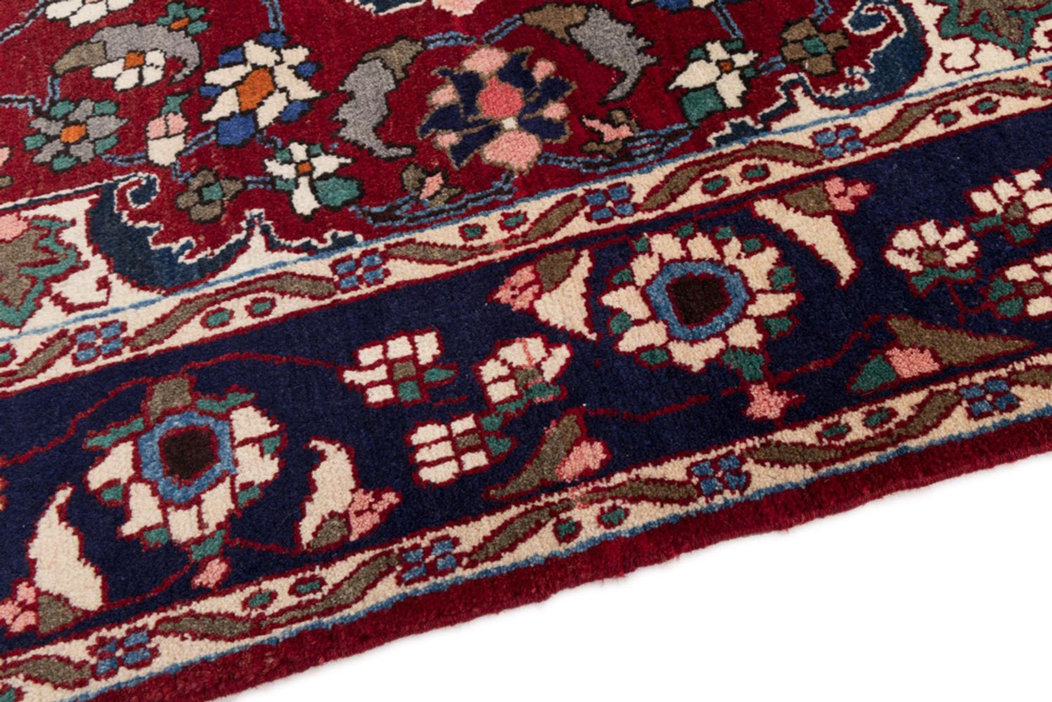 Perský koberec - Klasický - 210 x 155 cm - tmavě červená