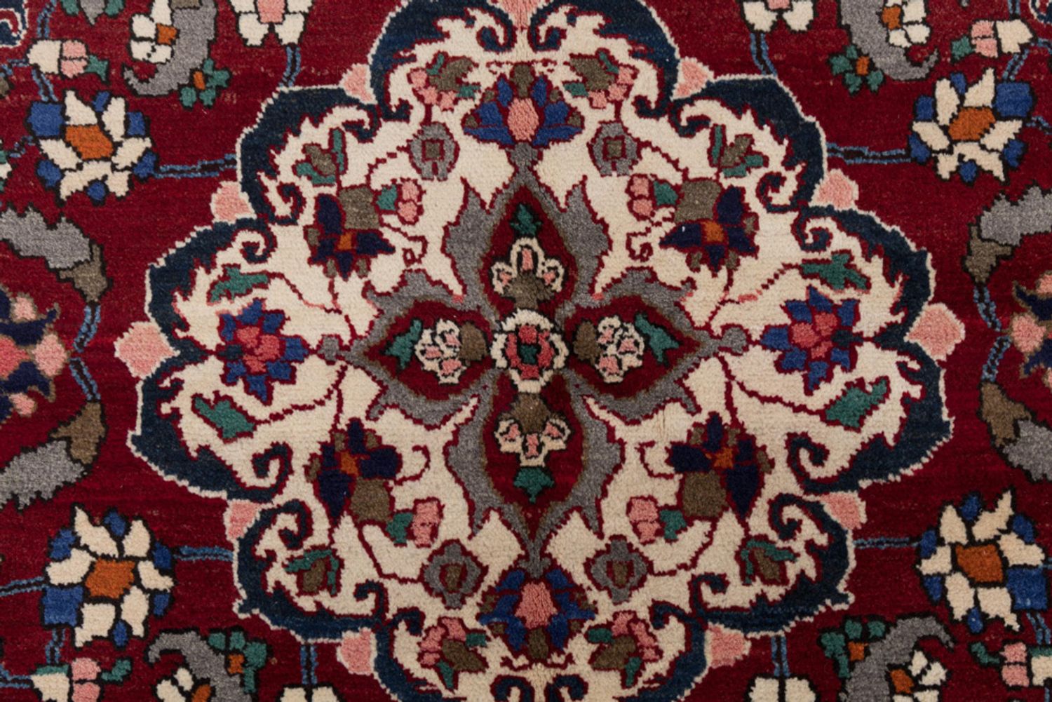 Perský koberec - Klasický - 210 x 155 cm - tmavě červená