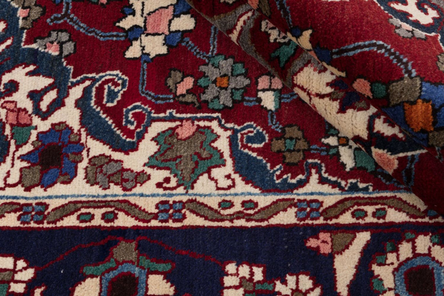 Perský koberec - Klasický - 210 x 155 cm - tmavě červená