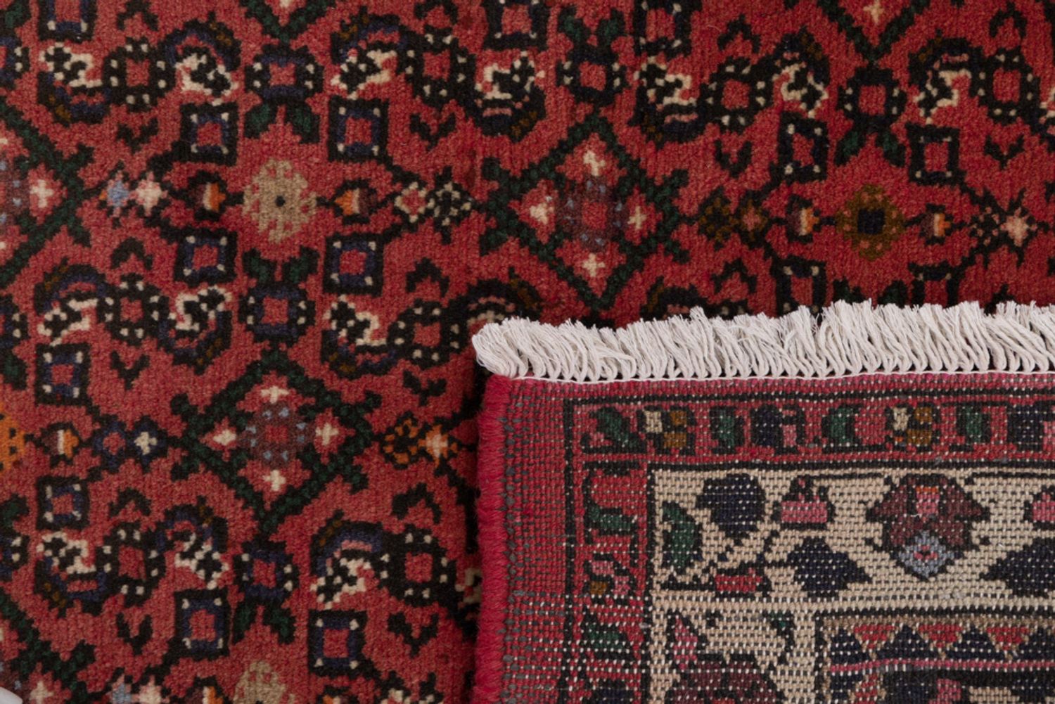 Persisk teppe - Nomadisk - 205 x 150 cm - rød