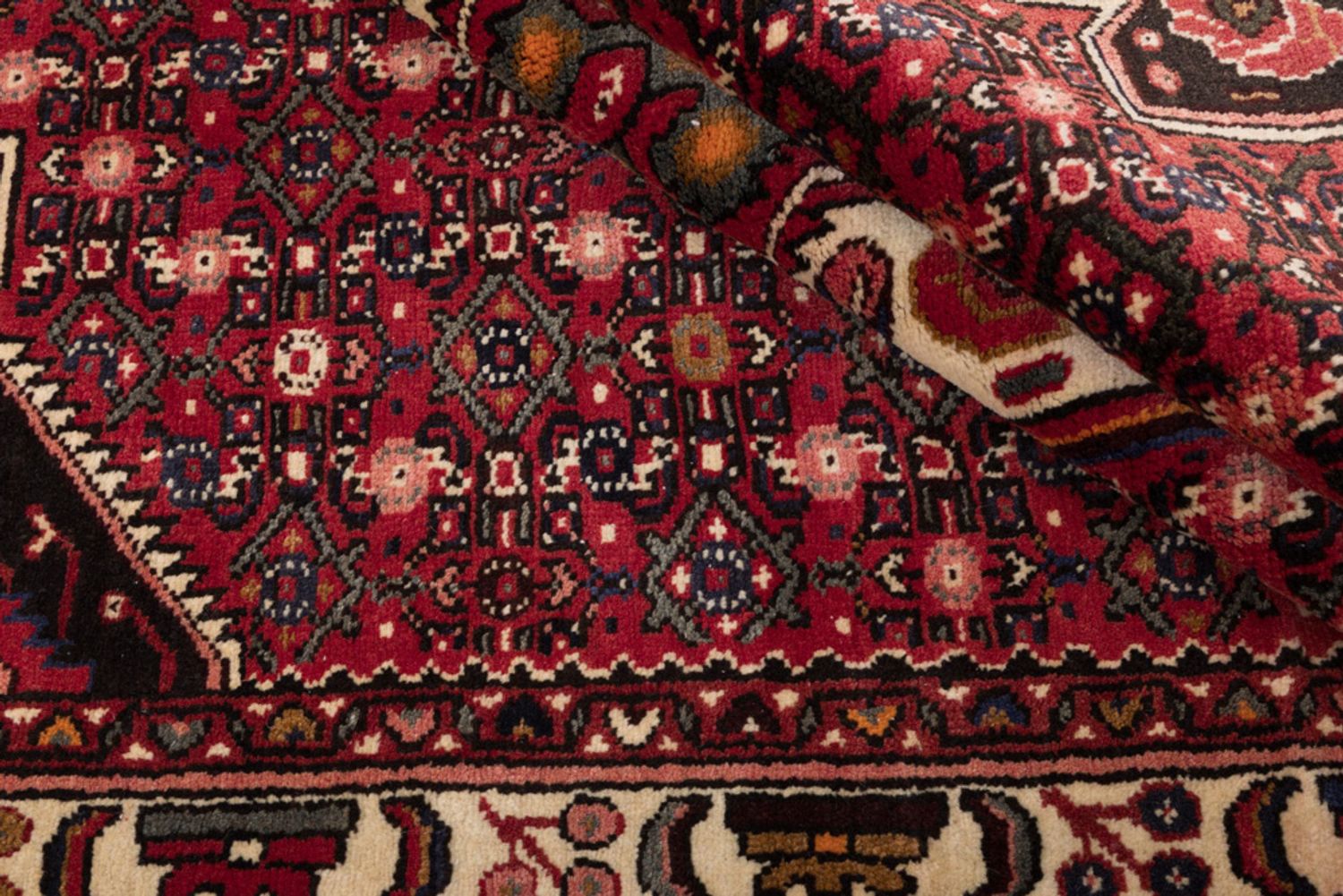 Persisk teppe - Nomadisk - 205 x 148 cm - rust