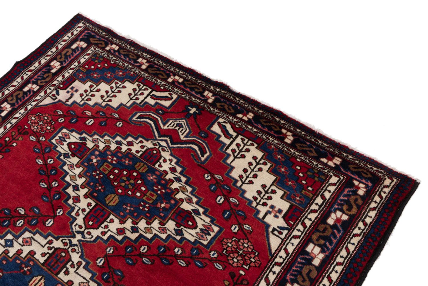 Alfombra persa - Nómada - 217 x 160 cm - rojo