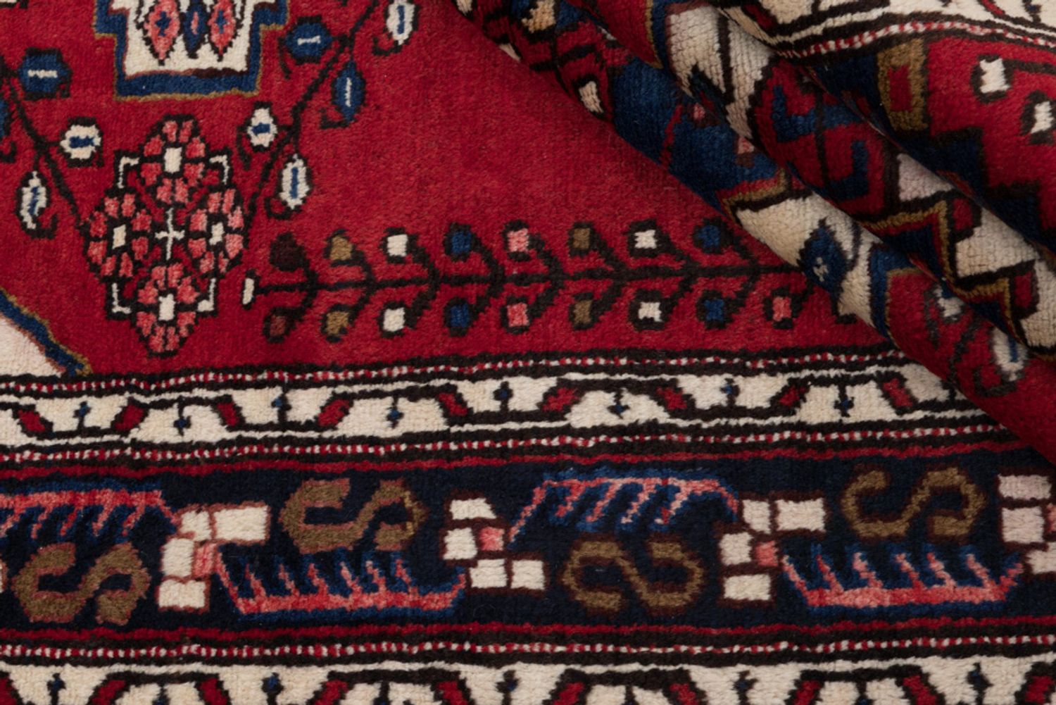 Alfombra persa - Nómada - 217 x 160 cm - rojo