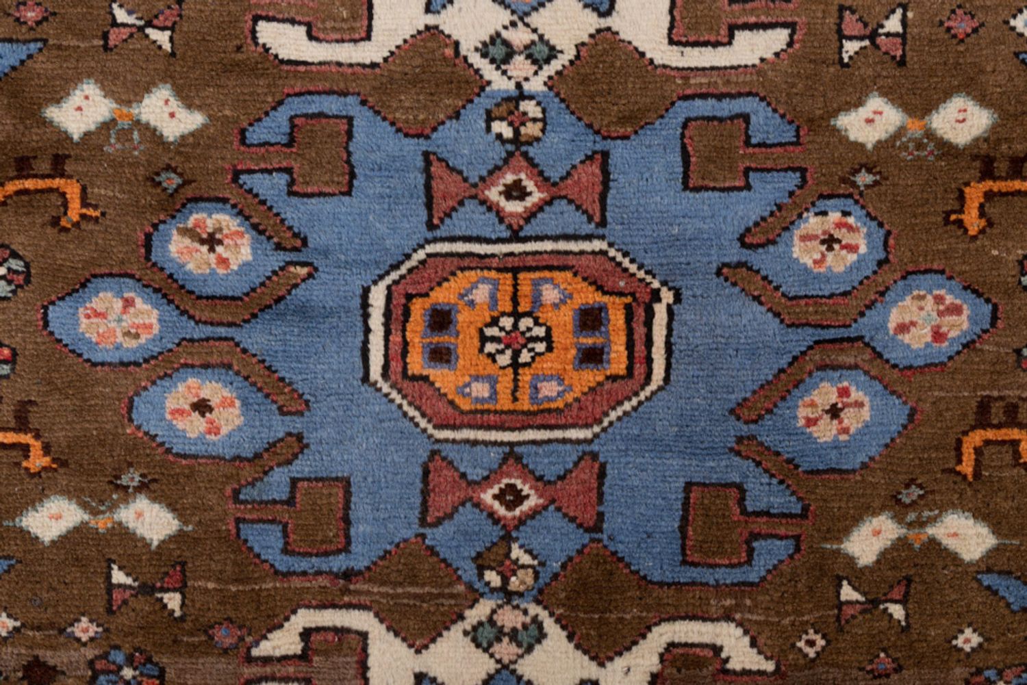 Alfombra persa - Nómada - 190 x 135 cm - multicolor
