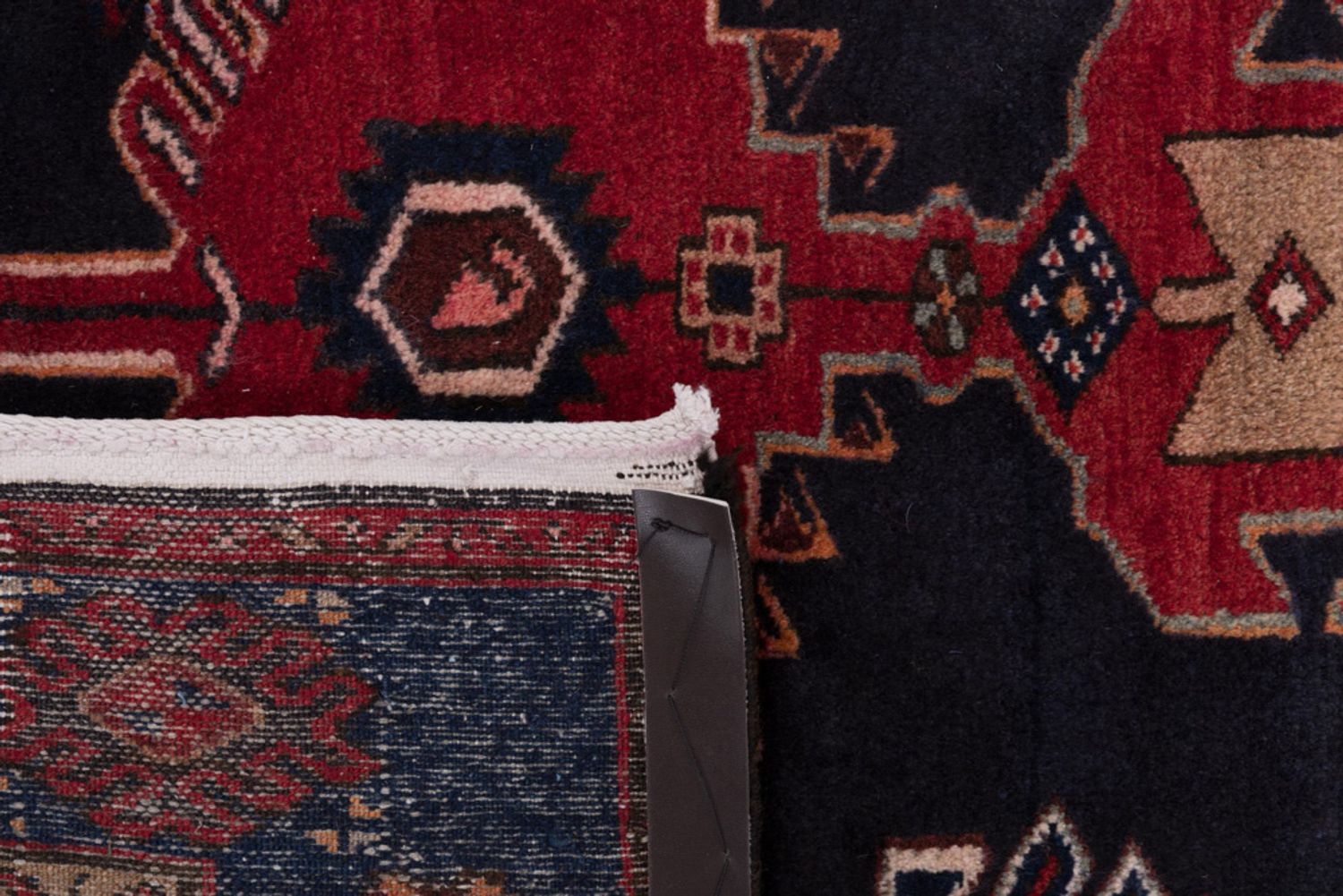 Alfombra persa - Nómada - 210 x 140 cm - multicolor