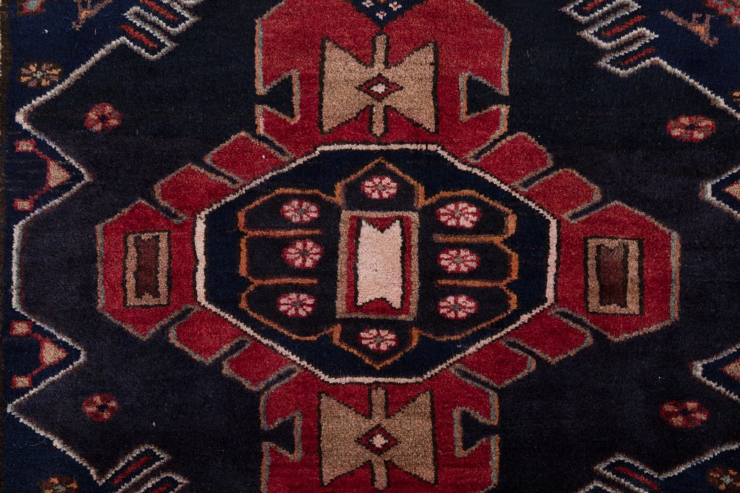 Alfombra persa - Nómada - 210 x 140 cm - multicolor