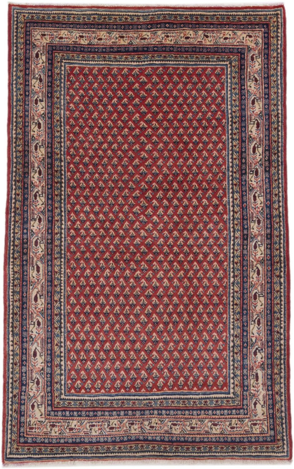 Perský koberec - Mir - 200 x 135 cm - rezavá