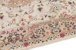 Alfombra Persa - Tabriz - Real - 201 x 120 cm - crema