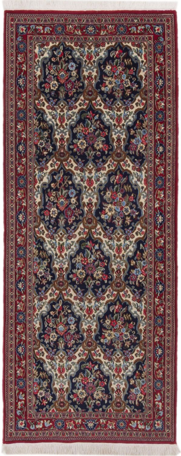 Alfombra de pasillo Alfombra persa - Ghom - 200 x 52 cm - multicolor