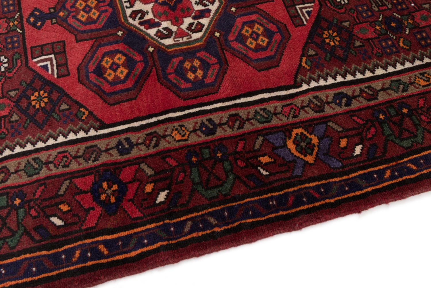 Runner Perský koberec - Nomádský - 205 x 100 cm - vícebarevné