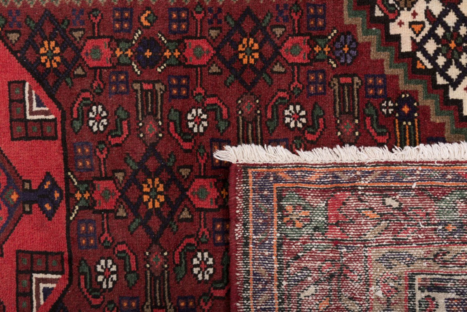 Runner Perský koberec - Nomádský - 205 x 100 cm - vícebarevné