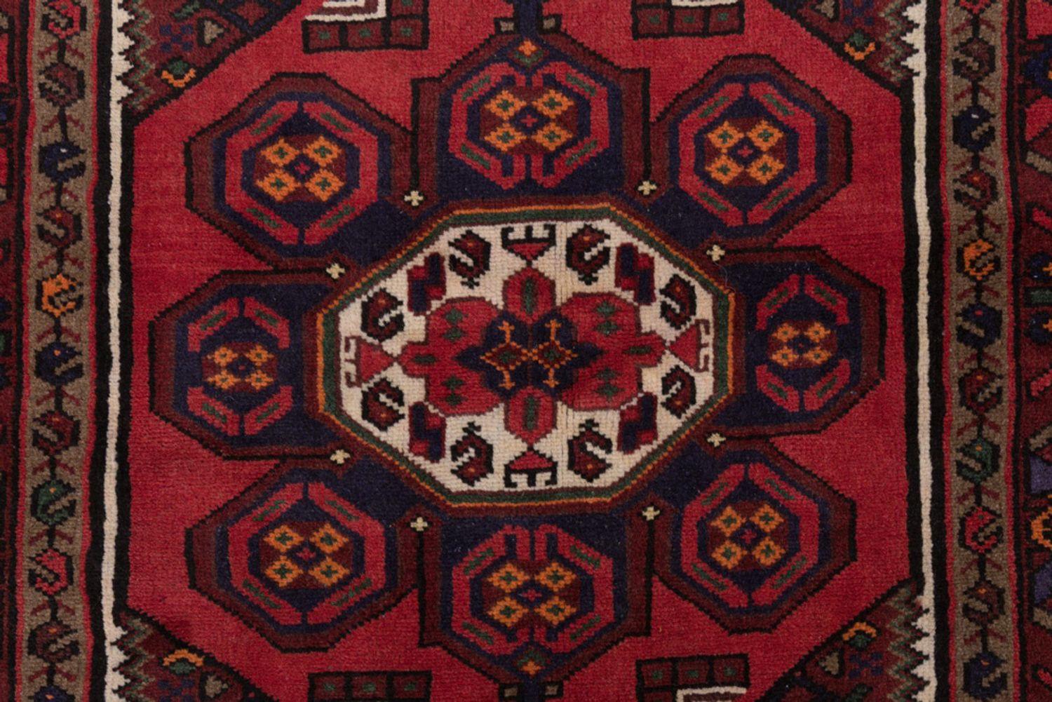 Runner Perský koberec - Nomádský - 205 x 100 cm - vícebarevné