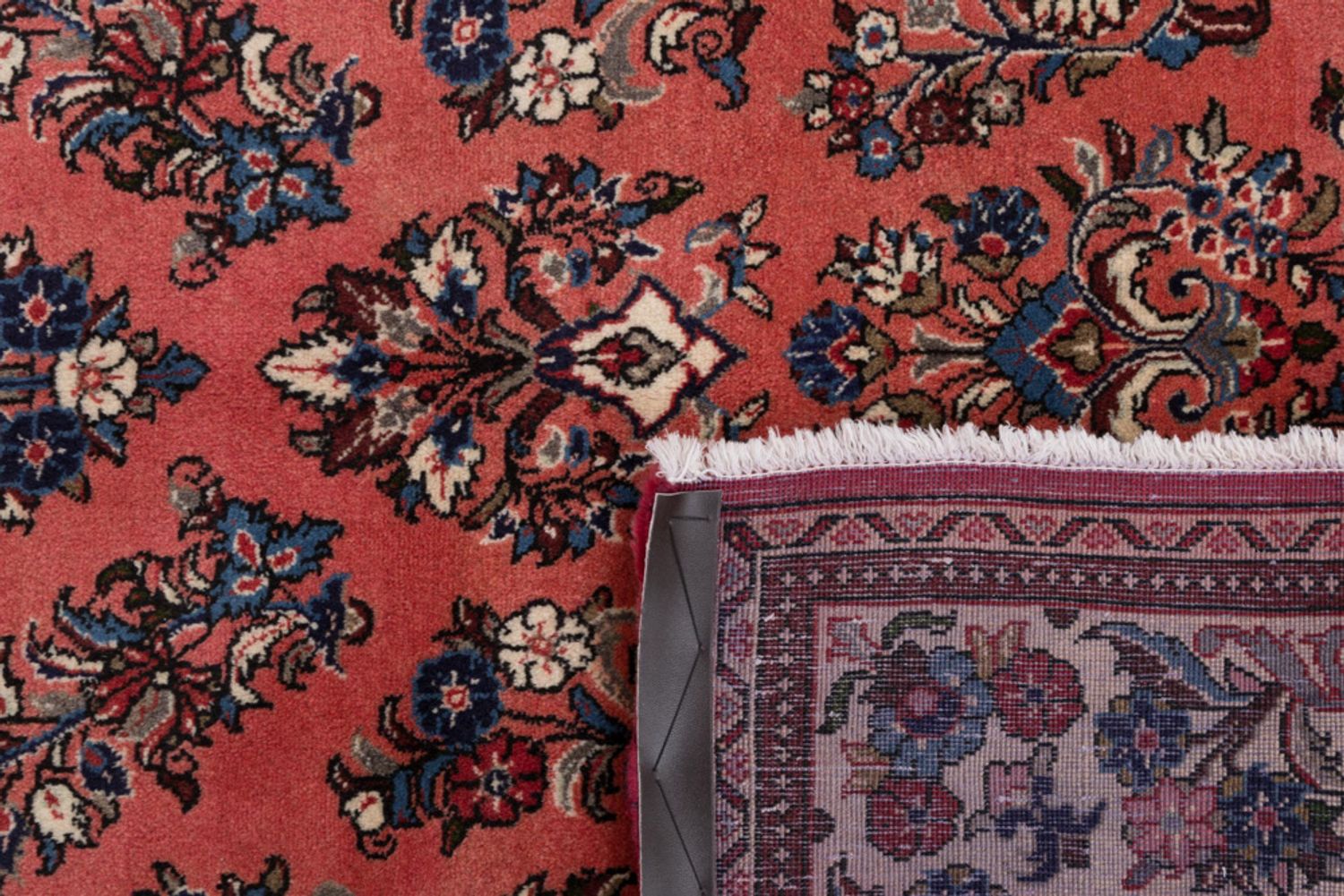 Persisk teppe - klassisk - 215 x 135 cm - lys rød