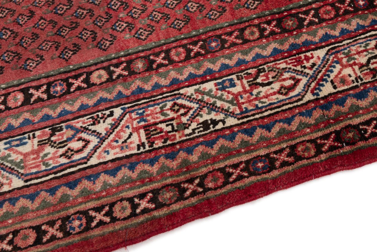 Alfombra persa - Nómada - 200 x 142 cm - óxido