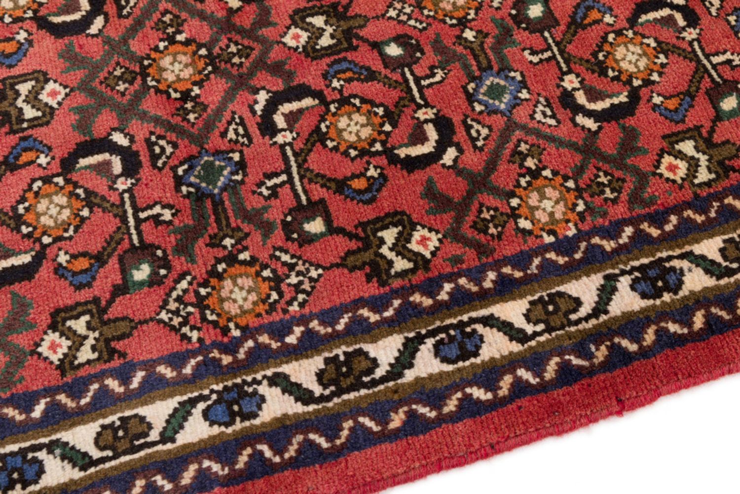 Alfombra de pasillo Alfombra persa - Nómada - 185 x 70 cm - óxido