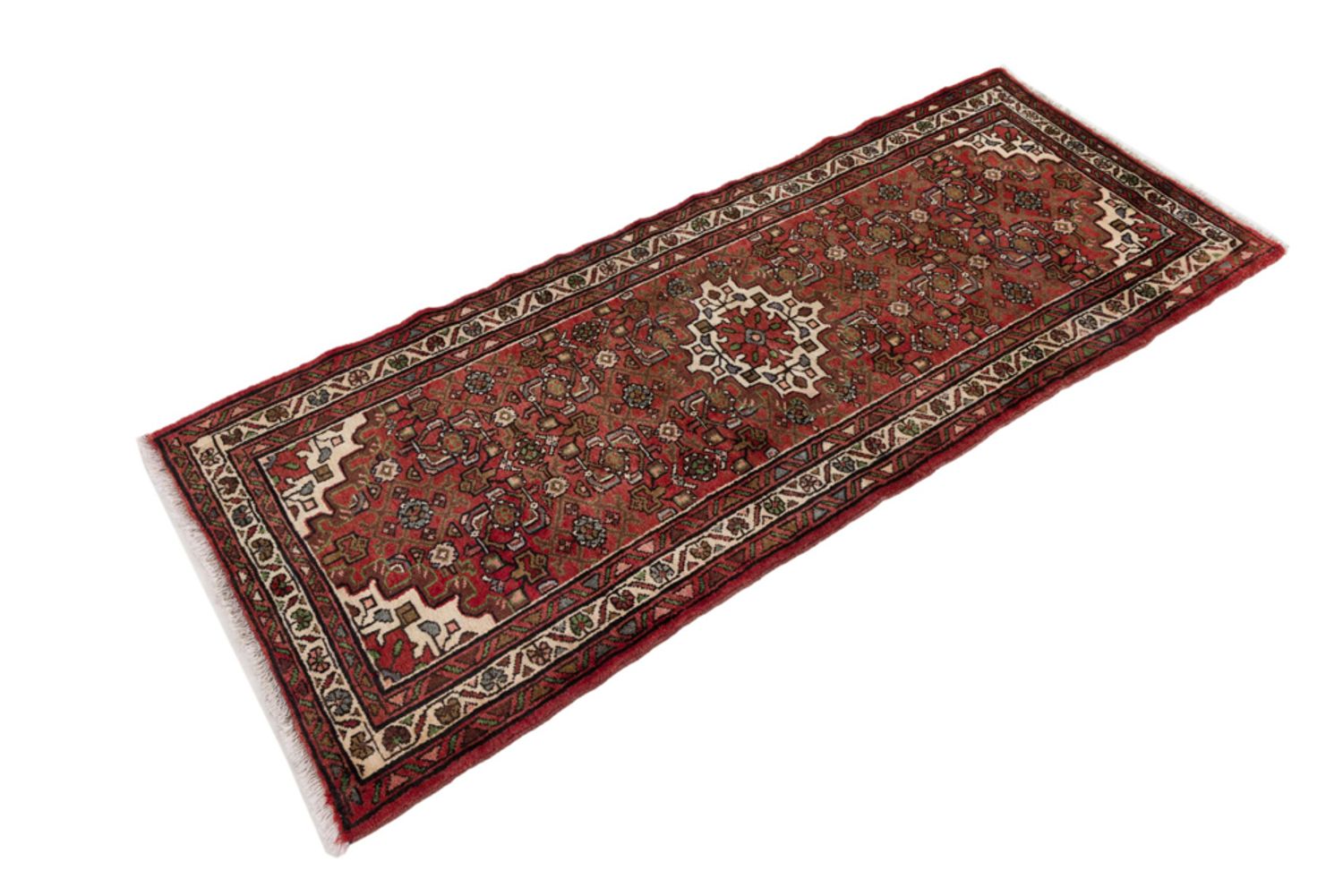 Alfombra de pasillo Alfombra persa - Nómada - 187 x 80 cm - óxido