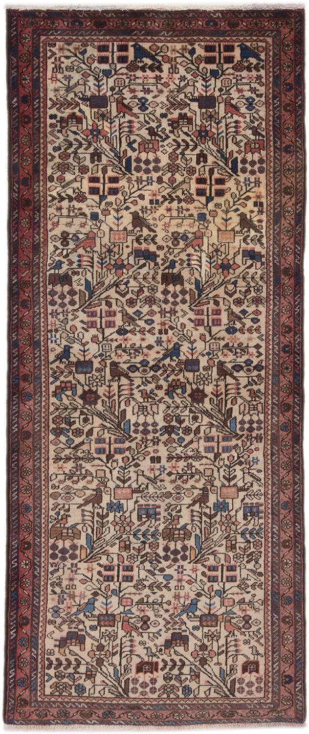 Alfombra de pasillo Alfombra persa - Nómada - 190 x 80 cm - arena