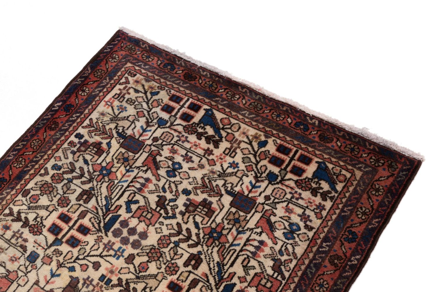 Alfombra de pasillo Alfombra persa - Nómada - 190 x 80 cm - arena