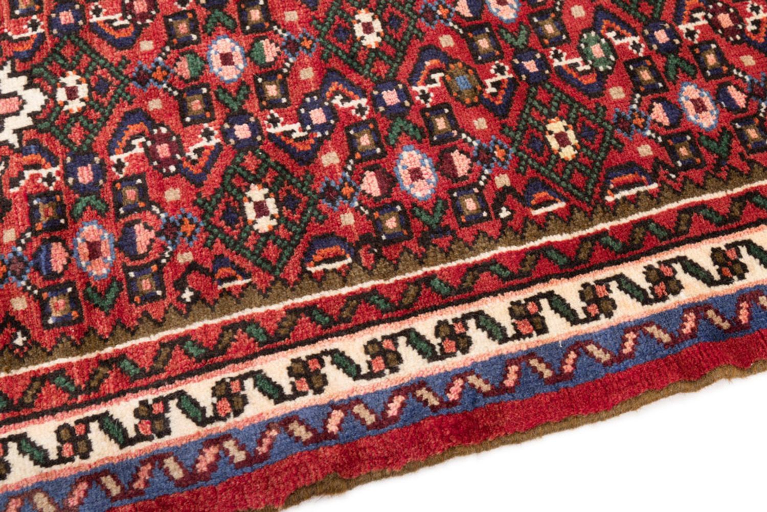 Alfombra de pasillo Alfombra persa - Nómada - 187 x 65 cm - óxido