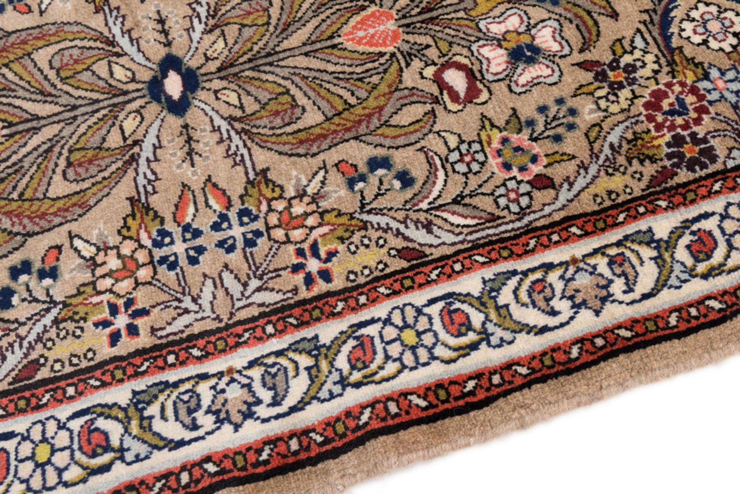 Runner Perský koberec - Klasický - 200 x 75 cm - tmavě béžová