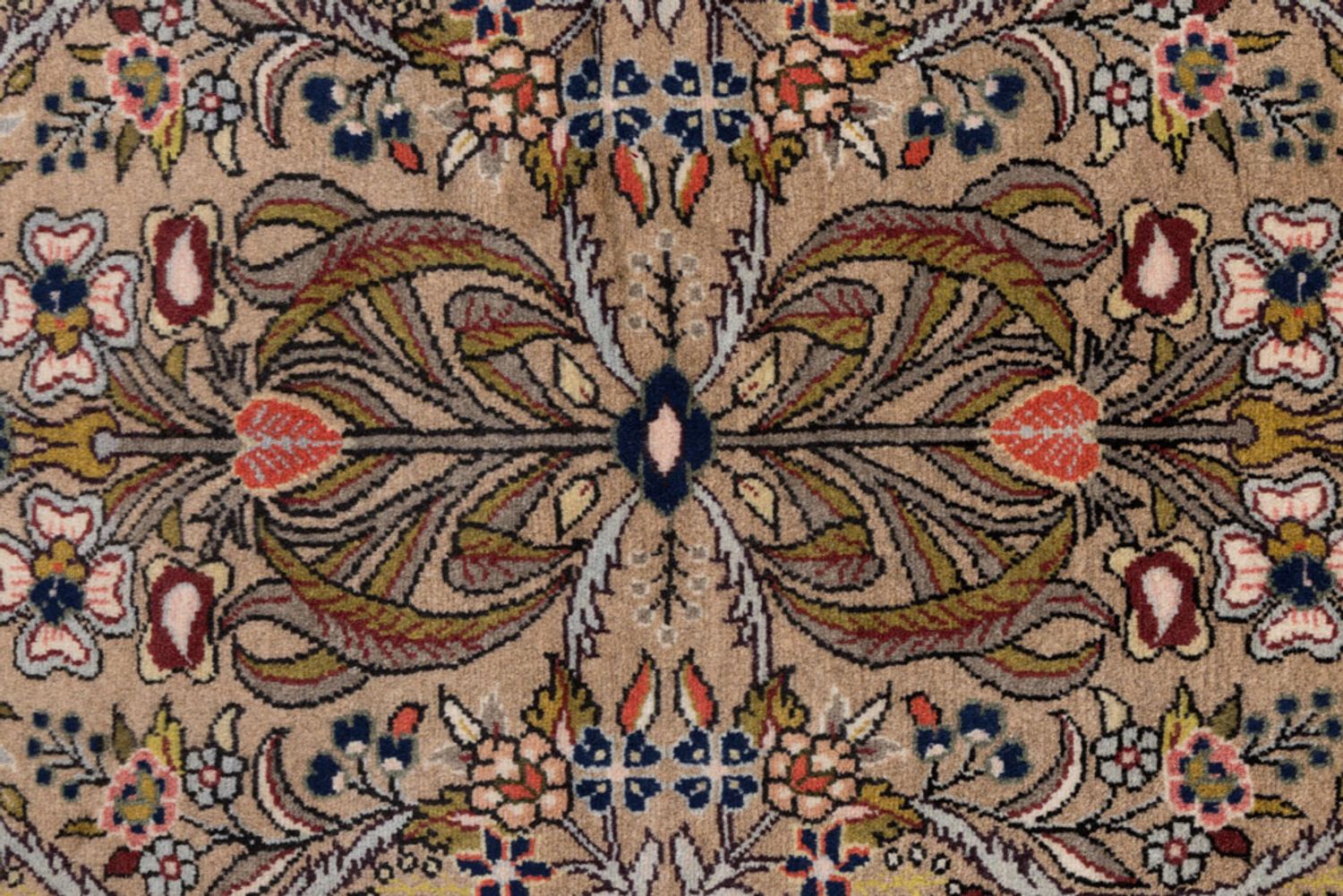 Runner Perský koberec - Klasický - 200 x 75 cm - tmavě béžová