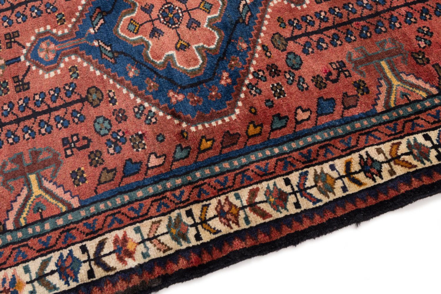 Alfombra persa - Nómada - 120 x 83 cm - óxido