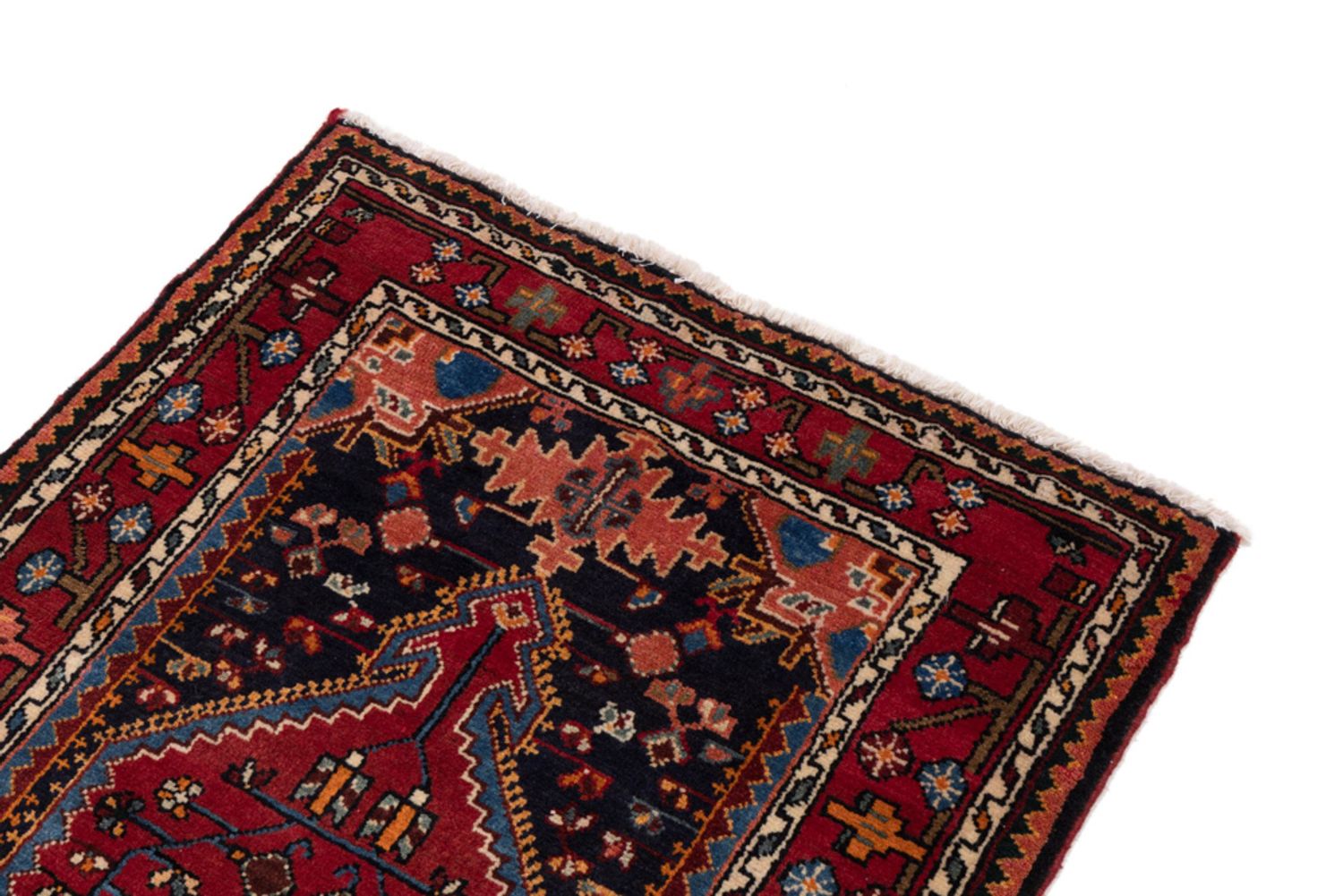 Alfombra persa - Nómada - 130 x 80 cm - óxido