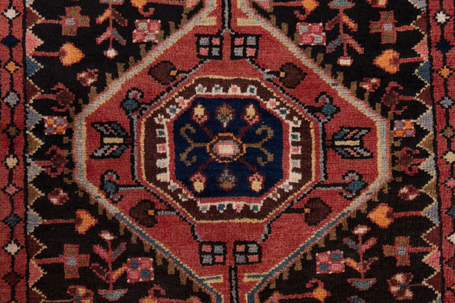 Alfombra persa - Nómada - 130 x 85 cm - óxido