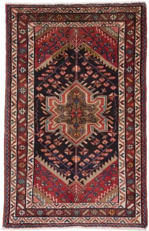 Alfombra persa - Nómada - 130 x 82 cm - multicolor