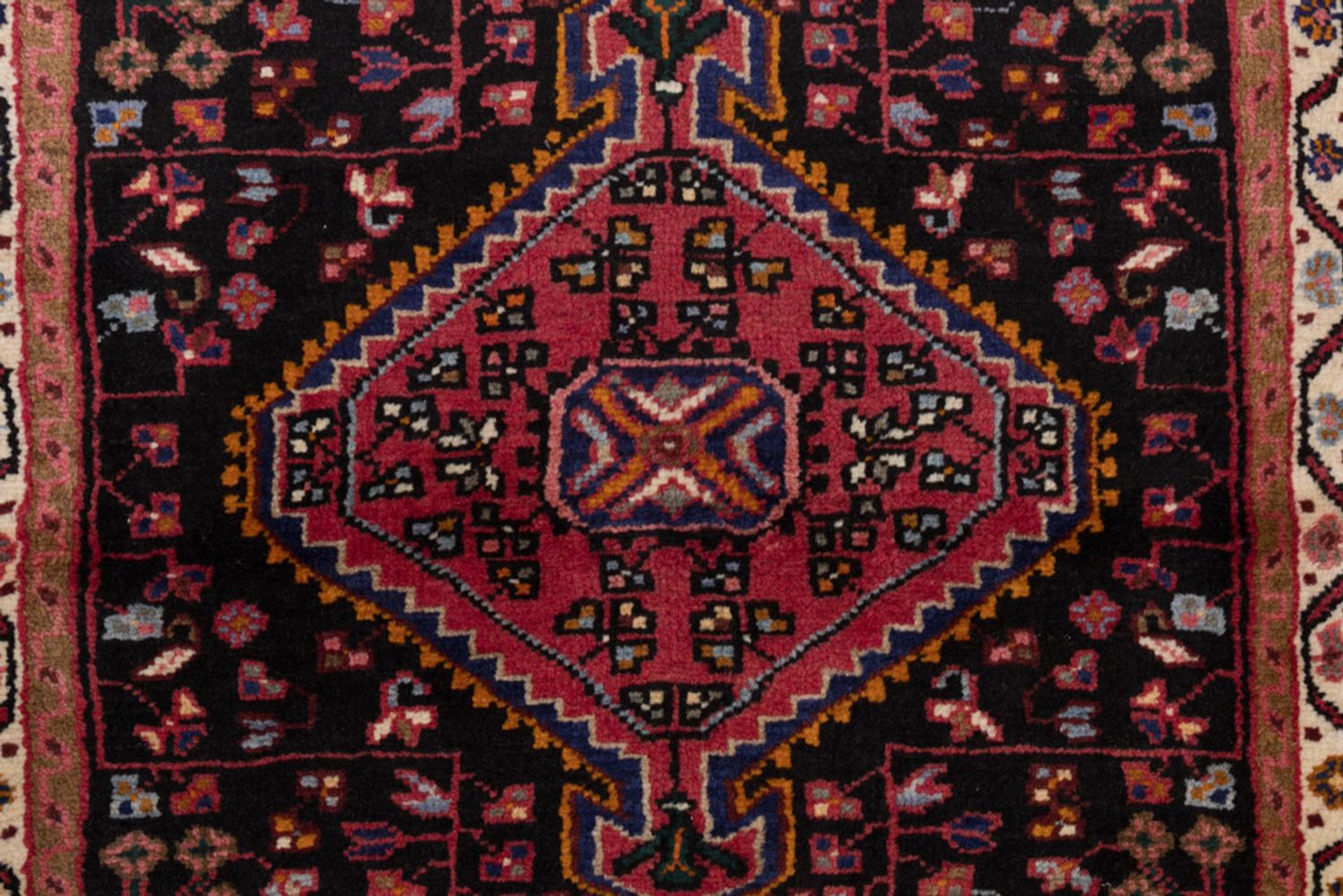 Alfombra persa - Nómada - 115 x 80 cm - óxido