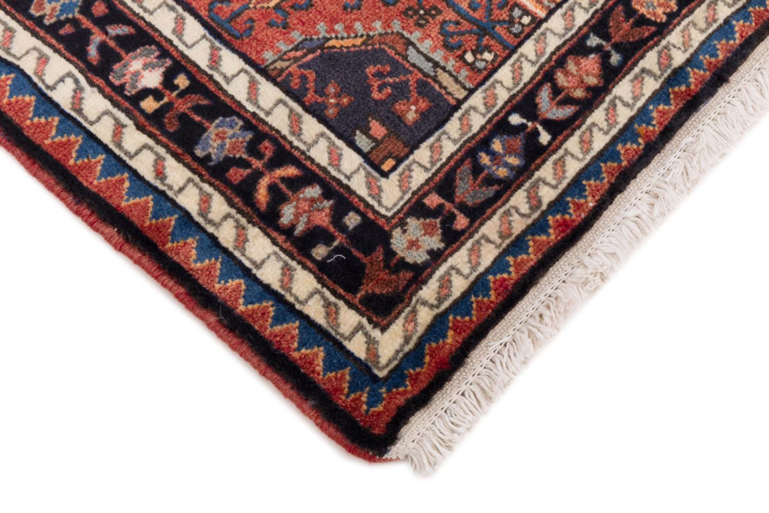 Alfombra persa - Nómada - 130 x 77 cm - óxido