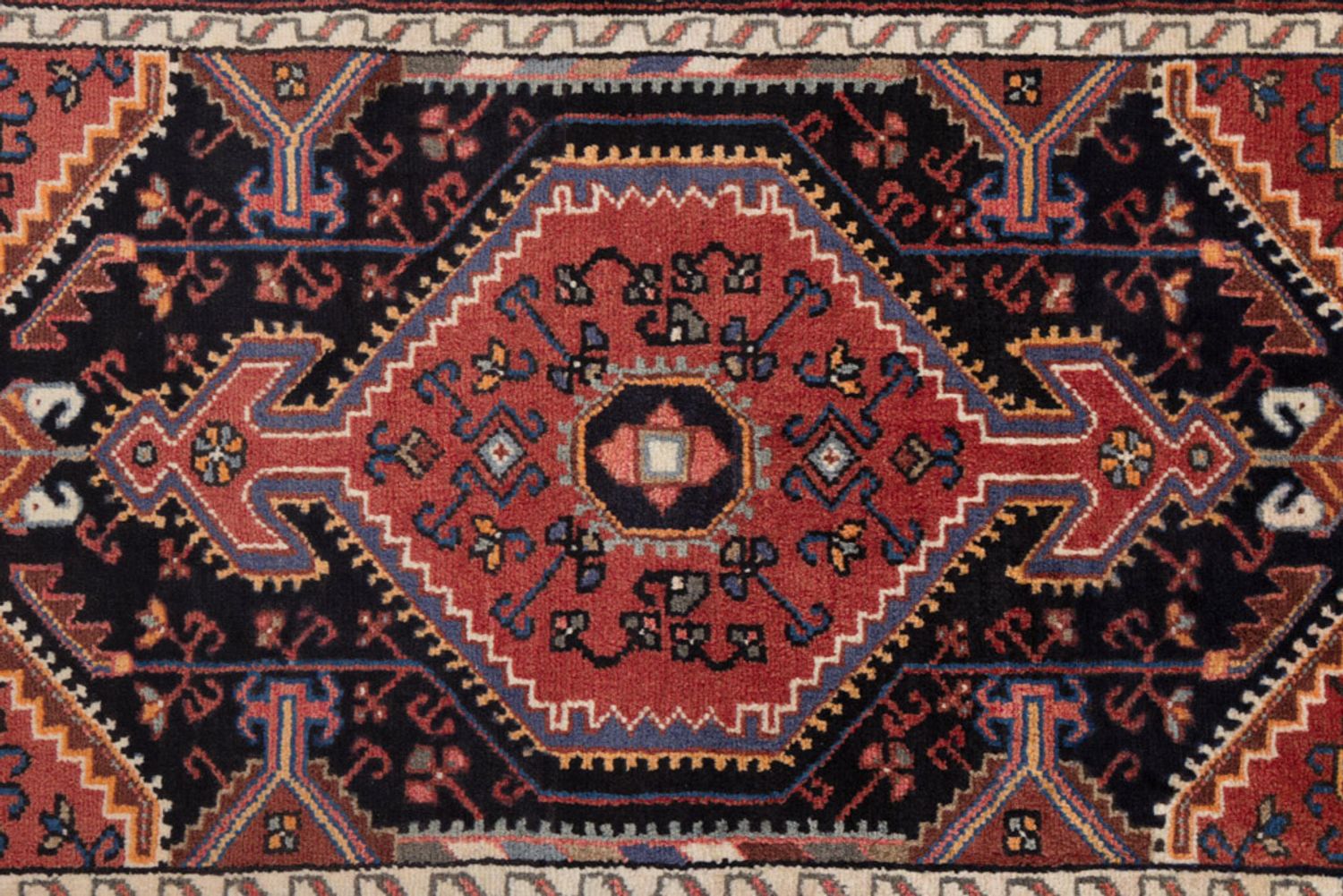 Alfombra persa - Nómada - 130 x 77 cm - óxido