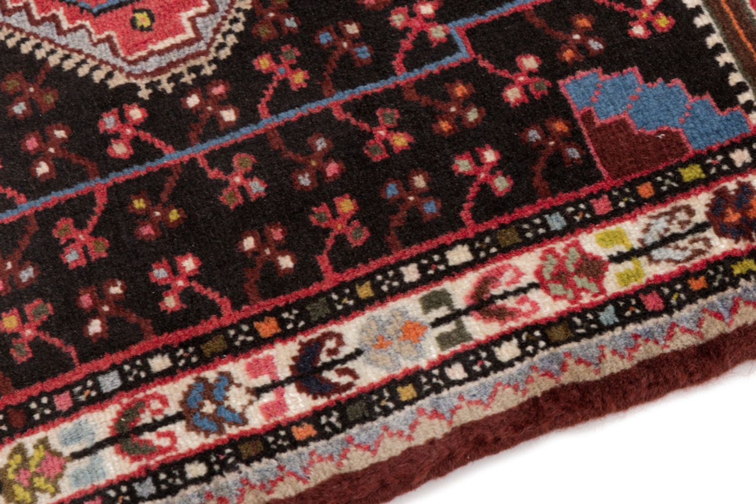 Alfombra persa - Nómada - 125 x 80 cm - rojo