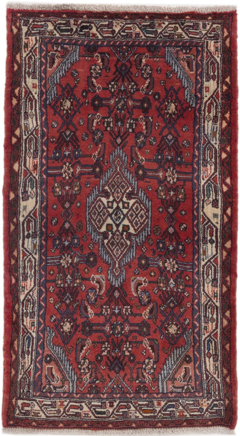 Alfombra de pasillo Alfombra persa - Clásica - 171 x 67 cm - rojo oscuro