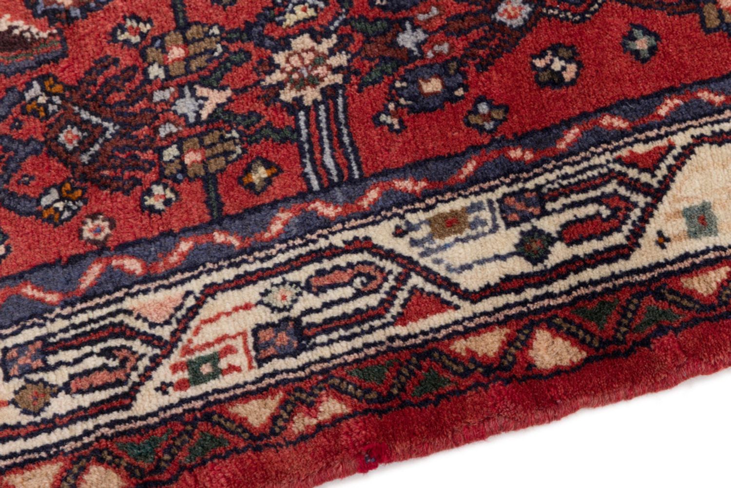 Alfombra de pasillo Alfombra persa - Clásica - 171 x 67 cm - rojo oscuro