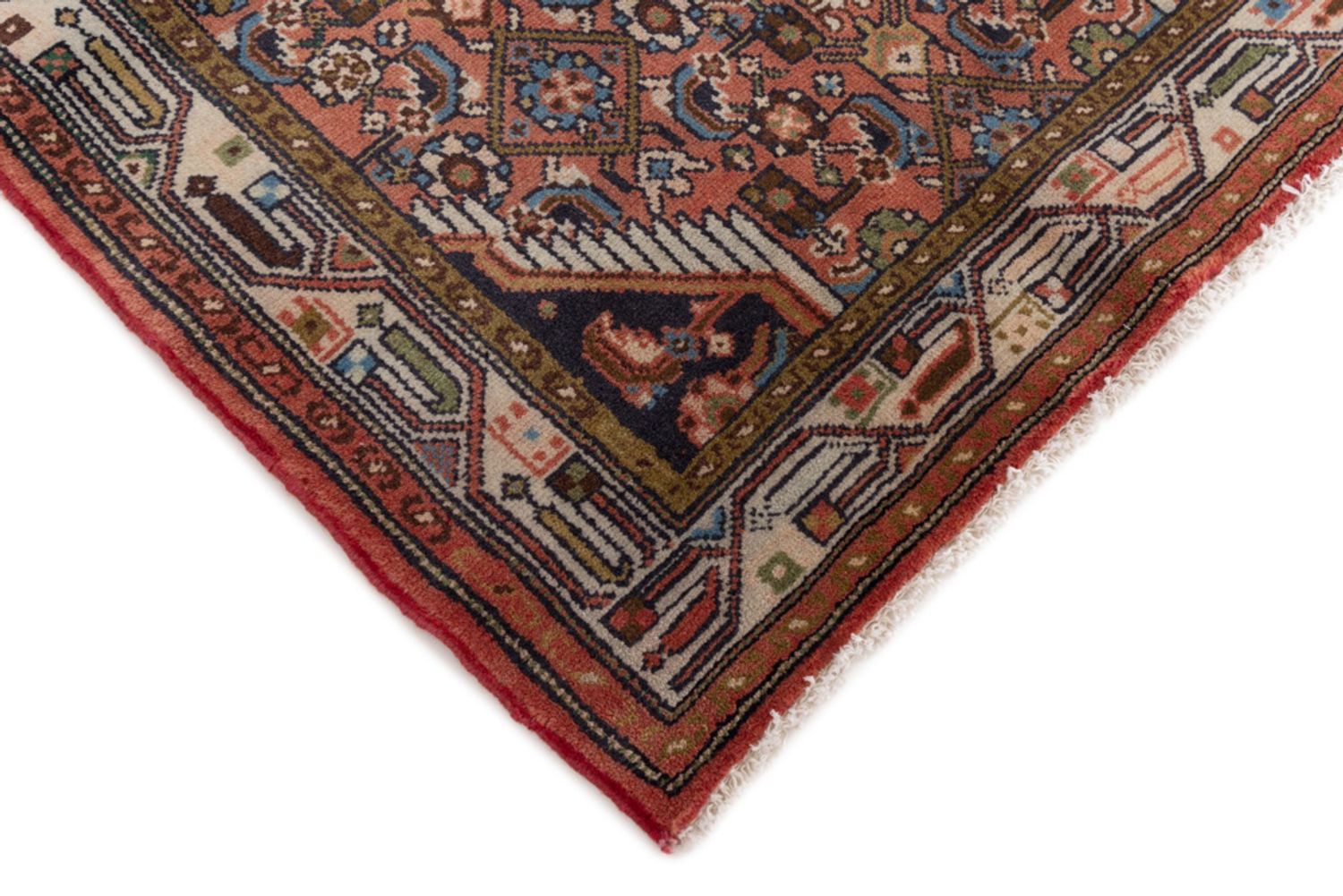 Alfombra persa - Nómada - 140 x 78 cm - beige oscuro