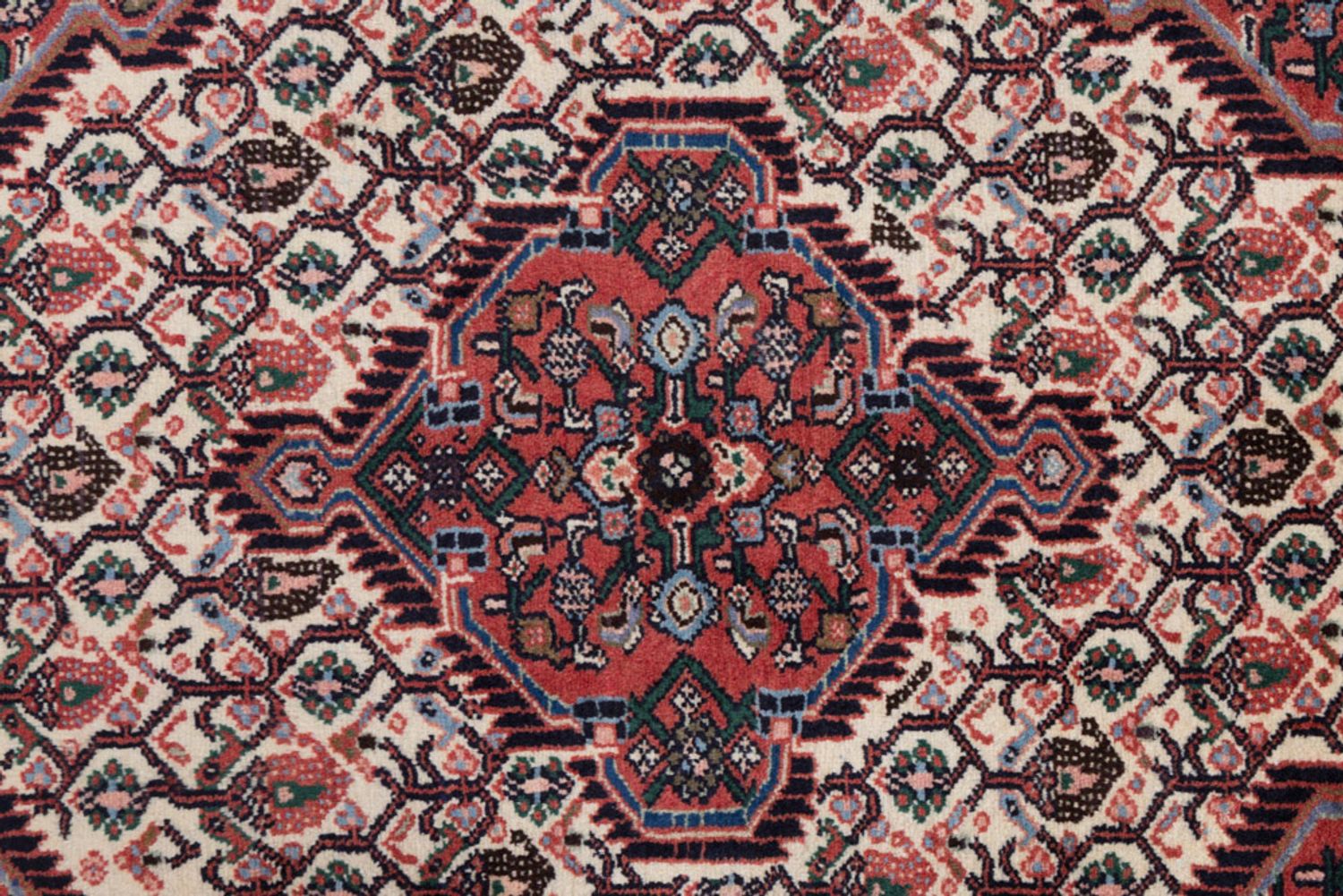 Alfombra persa - Nómada - 120 x 82 cm - crema